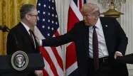 Le président américain s'est dit "ravi" d'annoncer un accord "historique" le jour anniversaire de la victoire des Alliés en 1945.