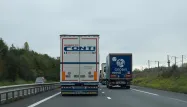 Camions de transport (Image d'illustration)