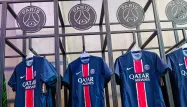 La boutique du Paris Saint-Germain a été prise d'assaut par les supporters avant la finale contre l'Inter