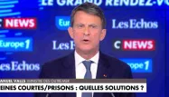 «La mise en cause du sursis me pose un vrai problème», lance Manuel Valls