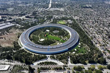 Le siège d'Apple à Cupertino en Californie.