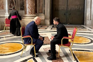 Funérailles du pape François : rencontre «très productive» entre Trump et Zelensky